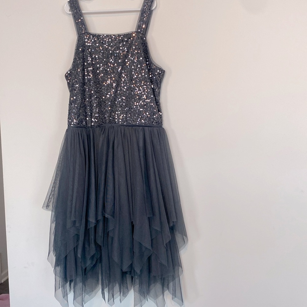 Cat and Jack formal gray dress. Size XL(14/16)
